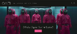 <p>　イカゲームの関連グッズ販売を装った偽サイト画面（カスペルスキー提供）</p>