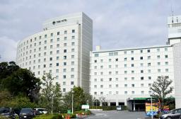 <p>　来日した外国人研究者が宿泊している千葉県成田市のホテル＝２日（共同）</p>