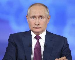 <p>　ロシアのプーチン大統領（ロイター＝共同）</p>