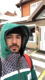 　北京冬季五輪に出場するサウジアラビアのファイイク・アブディ（本人提供・共同）