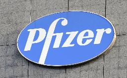 　米製薬大手ファイザーのロゴ