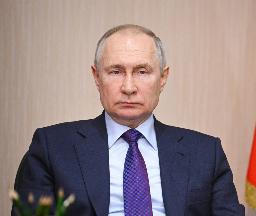 　ロシアのプーチン大統領（タス＝共同）