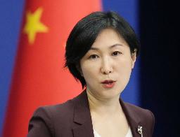 　中国外務省の毛寧副報道局長