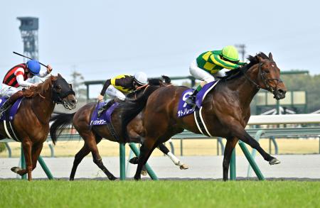 <p>　第５６回高松宮記念を制したサトノレーヴ。２連覇を達成＝中京競馬場</p>