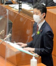 熊谷知事、臨時千葉県議会で所信表明「開かれた県政運営に取り組む」