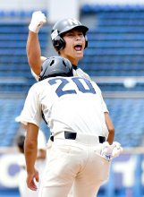 習志野ベスト８敗退　４番栗原　憧れの名門、輝く4安打　第１０４回全国高校野球選手権　千葉大会　第１３日