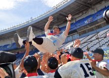 就任２年目で甲子園に　市船橋・海上監督　第１０４回全国高校野球選手権　千葉大会　最終日