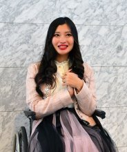 「一人の人として見て」　車いすでミラコレ出演　千葉県内在住のモデル葦原海（あしはら・みゅう）さん（２４）