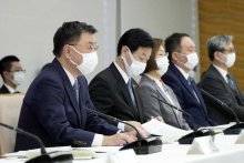 海洋放出、春から夏ごろ　原発処理水　松野氏「説明尽くす」　全漁連会長「反対変わらず」