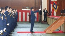 「頼りにされる警察官に」　新入生４００人、千葉県警察学校で入校式　東金