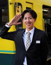 夢の運転士へ訓練励む　地域おこし協力隊を経ていすみ鉄道社員に･玉尾和也さん（２７）　【ひと模様】