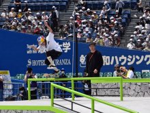Ｘゲーム開幕　五輪スケボー"金"西矢椛選手ら世界の技披露　アクションスポーツの祭典　ＺＯＺＯマリンスタジアム