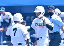 専松風格漂う　習志野に８得点　吉田、豪快弾　第７６回春季千葉県高校野球　第５日
