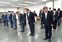 「忘れてはいけない日」市長ら黙とう　八街児童死傷事故２年