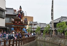 【動画あり】佐原の大祭夏祭り開幕　大人形の山車、勇壮に練り歩く　ユネスコ無形文化遺産　４年ぶり「のの字廻（まわ）し」