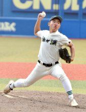 黒沢気迫の１３Ｋ　袖ケ浦　第１０５回全国高校野球選手権　千葉大会　第１日