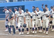 全力８１球「相手が上」　市柏・郡司　第１０５回全国高校野球　千葉大会　第７日