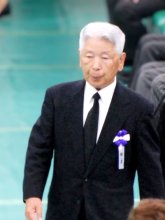 「これからも語り続ける」　原爆死没者遺族代表・重田忠治さん（８５）＝千葉市緑区　全国戦没者追悼式
