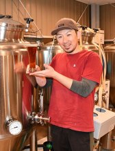 香取産サツマイモと蜂蜜で作ったビール　飲みやすい甘さと香り　限定３５０本