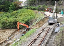 いすみ鉄道、年内全線再開にめど　１２月２０日に復旧工事完了へ　台風１３号影響で一部運休