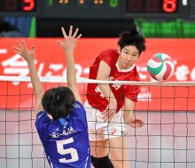 【速報】習志野、男女で３回戦へ　春の高校バレー
