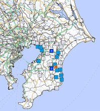 【速報】千葉県北東部で地震　千葉市若葉区、長南町で震度３
