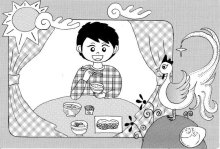 〈朝ごはんを食べよう〉　肥満予防や元気の鍵　【現代食事考】　（１６５６）