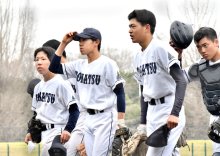９人全員で力戦　東葛飾　春季千葉県高校野球大会　地区予選