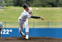 石沢悔しい失点　夏へ雪辱誓う　木更津総合　第７７回春季千葉県高校野球大会