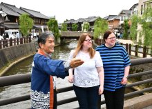 散策で小江戸再発見　外国客実感、日本らしさ　佐原の町並み（香取市）　【一度来てみて　北総・九十九里　観光スポット】（２）
