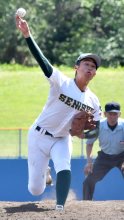 専大松戸・数井　ひと冬越え磨き　第７７回春季千葉県高校野球大会・決勝
