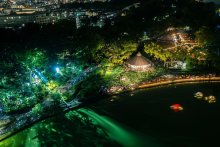 エリア拡大　大賀ハス夜間イベント　「ＹｏｈａＳ」　６月７、８日に開催　千葉市・千葉公園