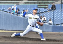 鵜沢１死しか取れず　中央学院　第７６回春季関東高校野球大会