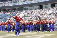 「美爆音」習志野、拓大紅陵と吹奏楽コラボ演奏　第１０６回全国高校野球　千葉大会　第１日