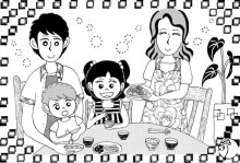 ＜夏休みの子どもの食生活＞　家族とゆっくり楽しもう　【現代食事考】（１６７０）