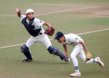 もり立て最後まで　袖ケ浦・木曽主将　第１０６回全国高校野球　千葉大会　第４日