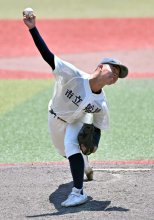 市船橋・西片大　大会初先発で好投　第１０６回全国高校野球　千葉大会　第１３日