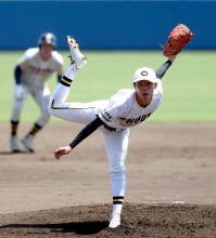 市原中央エース作道　三塁踏ませず　第１０６回全国高校野球　千葉大会　第１３日