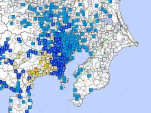 【速報】最大震度５弱の地震　震源は神奈川県西部　Ｍ５・３　千葉県は千葉市、市川市などで震度２