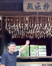 風鈴に屋台、街を元気に　市原・八幡地区で活動する「楽市楽座」代表・山下輝久さん（４７）　【ひと模様】