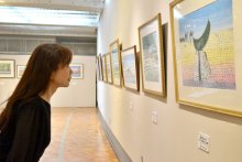 癒やしの世界たっぷり　御宿・月の沙漠記念館　水彩画家・豊増良雄回顧展