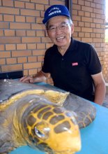 ウミガメ産卵地を保護　九十九里浜の自然を守る会会長・猿田勇さん（７１）　【ひと模様】