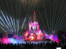 【写真特集】東京ディズニーランドで新ナイトショー　シンデレラ城にプロジェクションマッピング　２０日開幕、事前公開に「すごい」と歓声