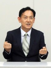 ５回目挑戦に不退転　石塚　貞通 ５７　維新新　８区　【衆院選　千葉県内候補者の横顔】