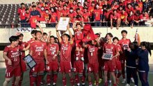 流通経大柏３年ぶりＶ　高校サッカー千葉県大会　日体大柏を４―１で下す