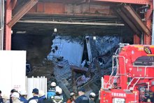 【速報】工事現場で作業員生き埋めか　千葉市の旧市文化交流プラザ