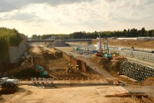 成田空港Ｃ滑走路　本格工事３月以降開始へ　機能強化現場を報道公開
