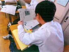 学習と現代社会を橋渡し　九十九里町立九十九里中学校　【ＮＩＥ報告　千葉県内実践校の取り組み】
