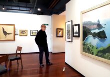 千葉ゆかり４０人の作品披露　木更津、２７日まで