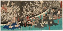 世相題材　人気集めた錦絵　疫病、地震、戦争社会を風刺　国立歴史民俗博物館で企画展